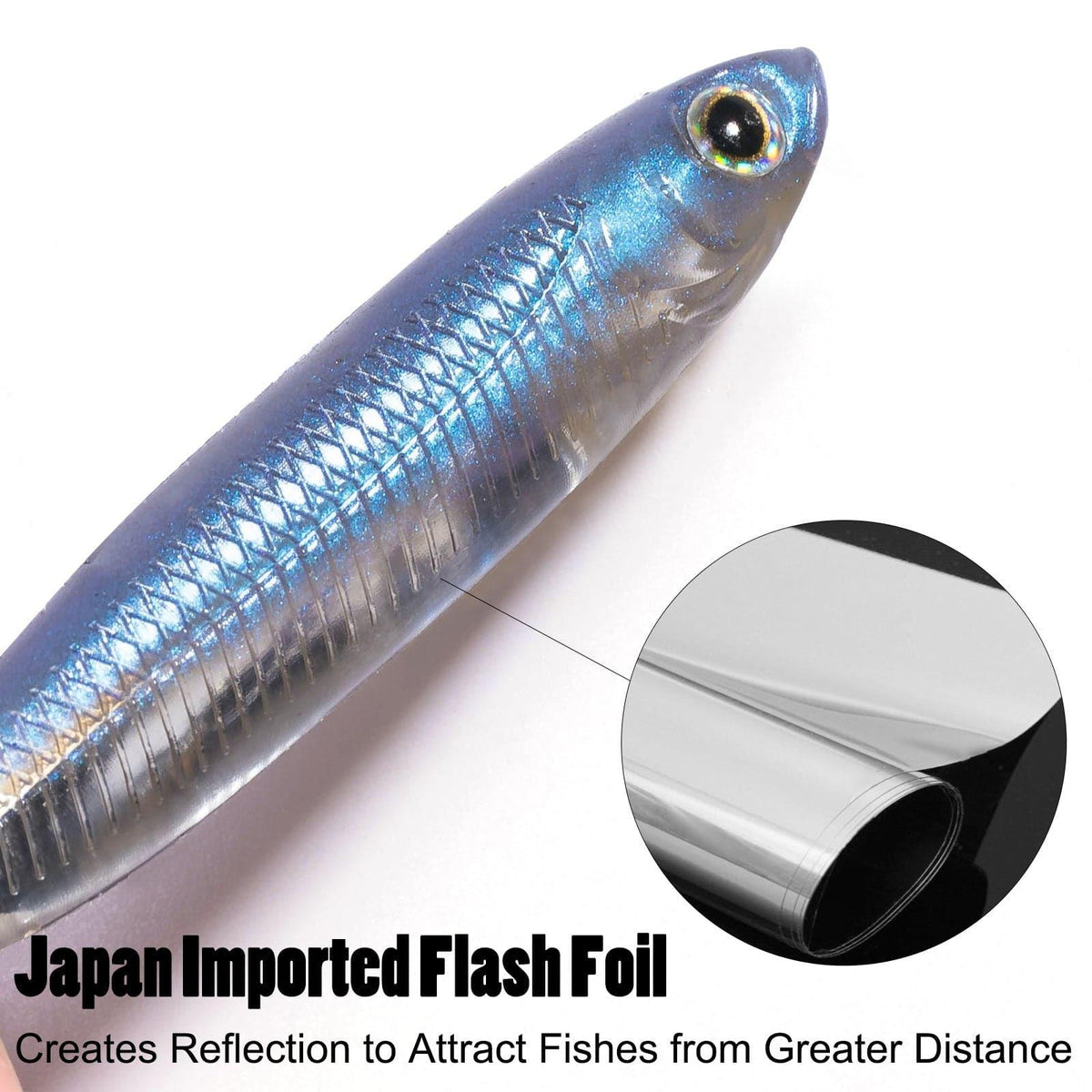 Dr.Fish Needle Tail Soft Swimbaits 3.15'' - Dr.Fish Tackles