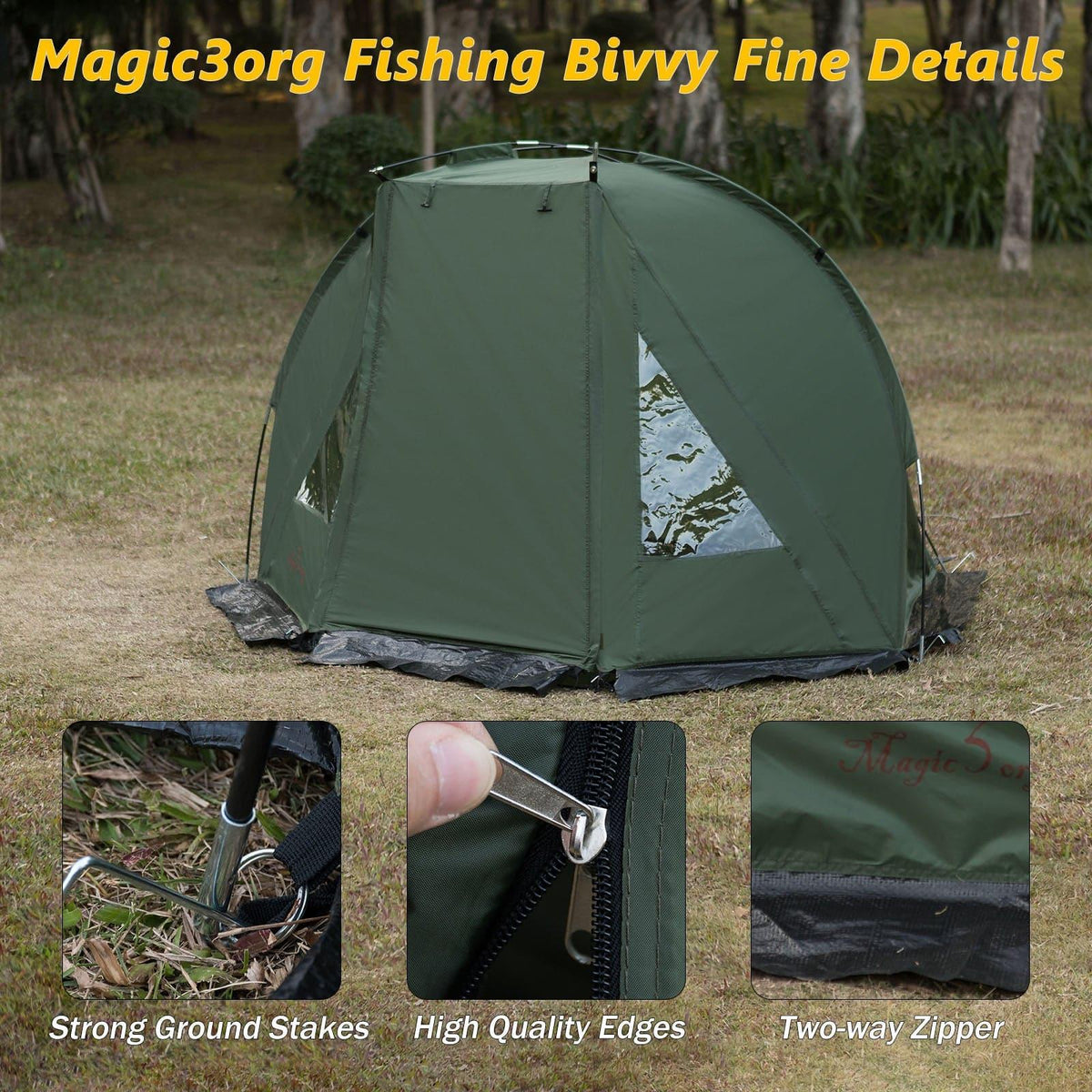 Dr.Fish Fishing Bivvy Tent 1-2 Man - Dr.Fish Tackles