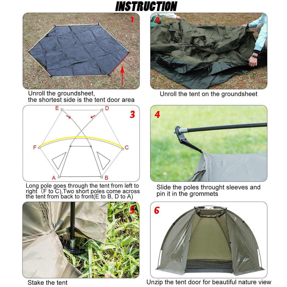 Dr.Fish Carp Coarse Fishing Tent - Dr.Fish Tackles