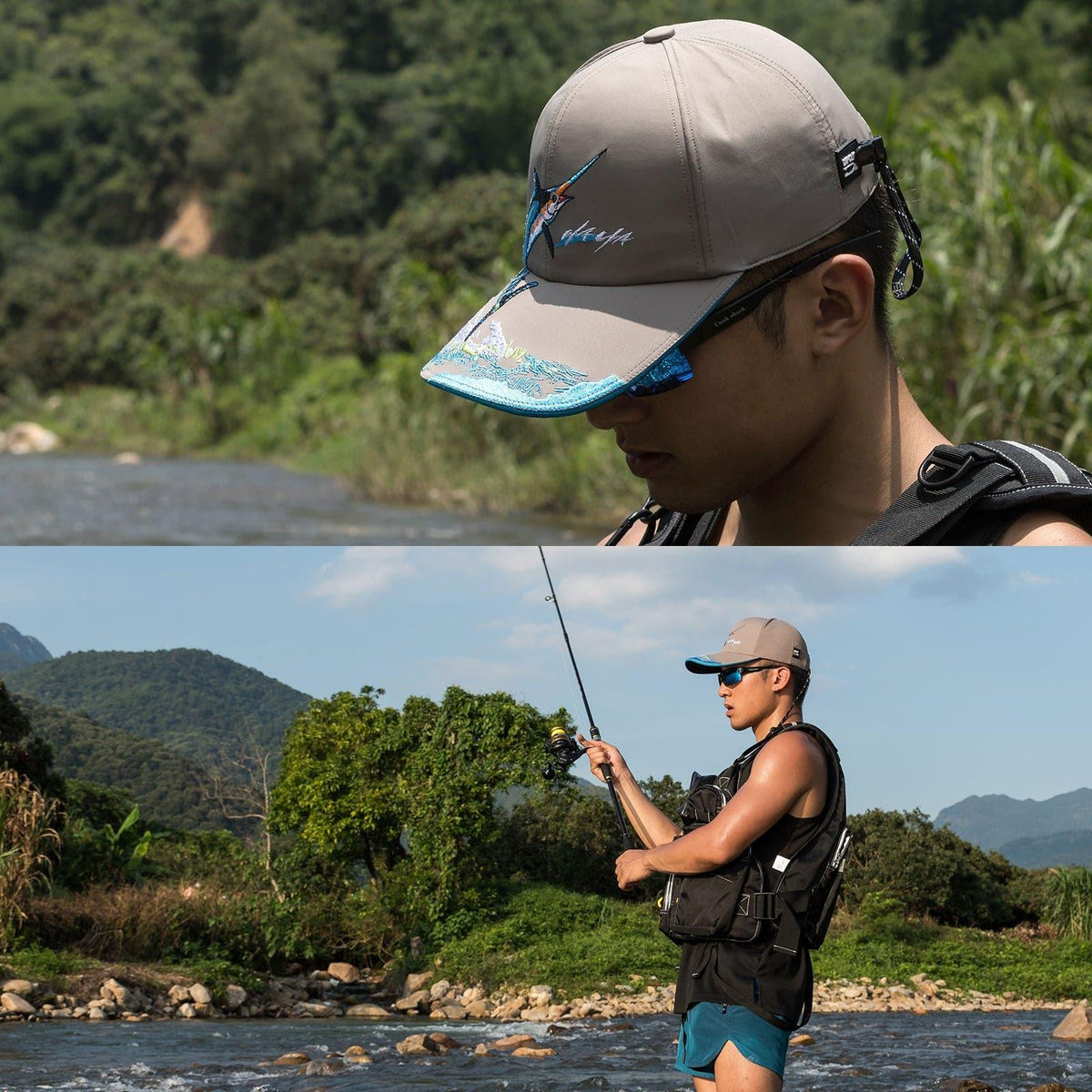 Dr.Fish Fishing Sun Cap UPF 50+ - Dr.Fish Tackles