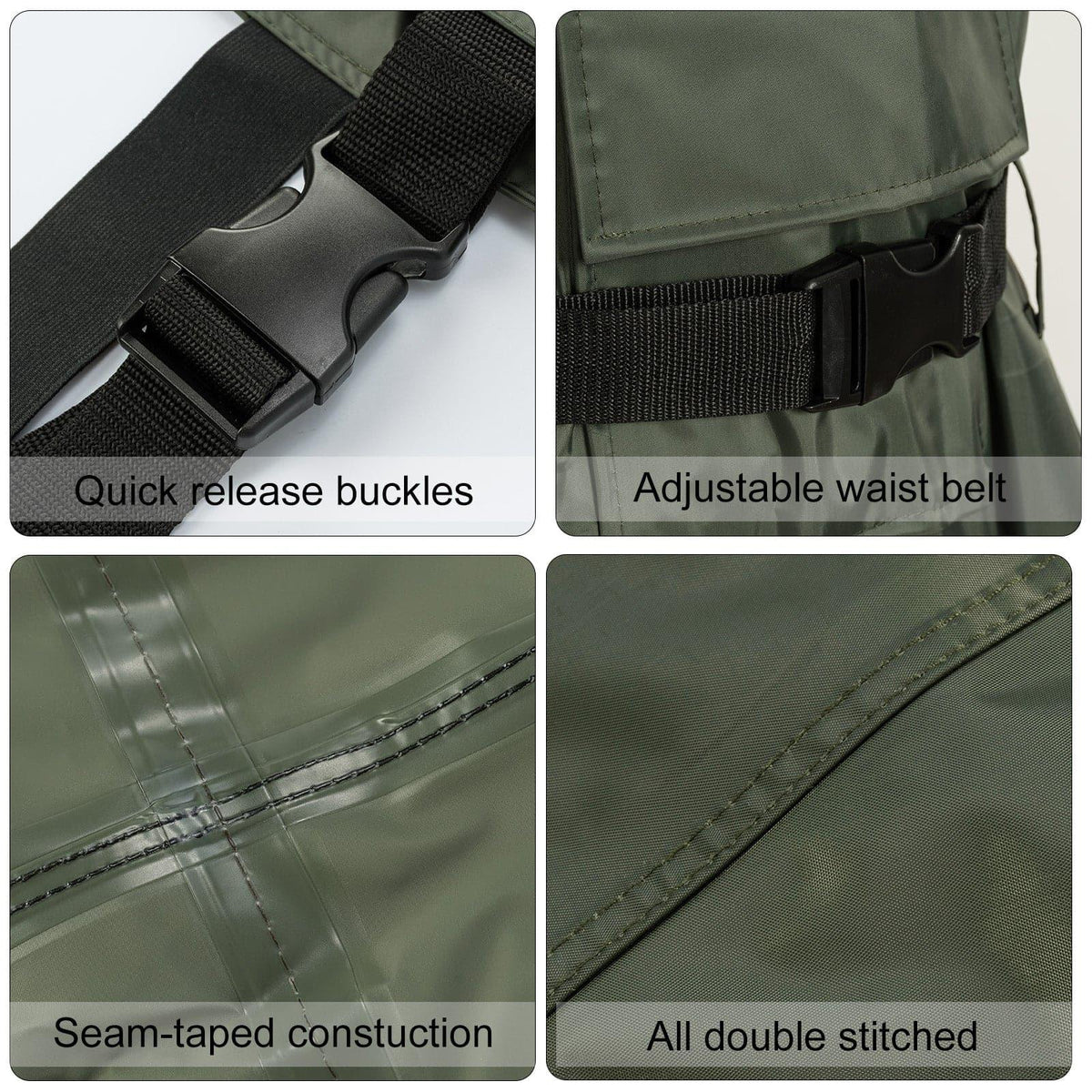 Dr.Fish PVC Chest Fishing Wader - Dr.Fish Tackles