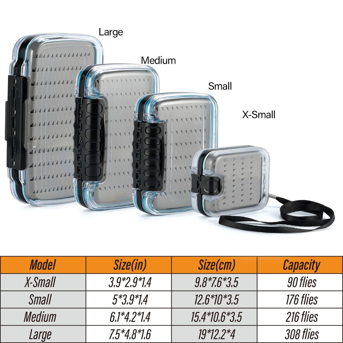 Dr.Fish Double Side Flies Box - Dr.Fish Tackles