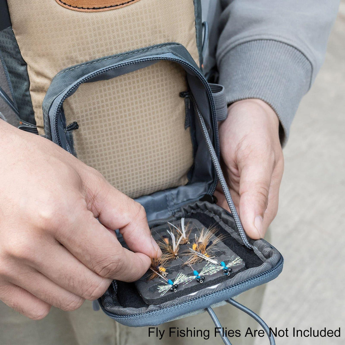 Dr.Fish Fly Fishing Chest Bag Crossbody - Dr.Fish Tackles