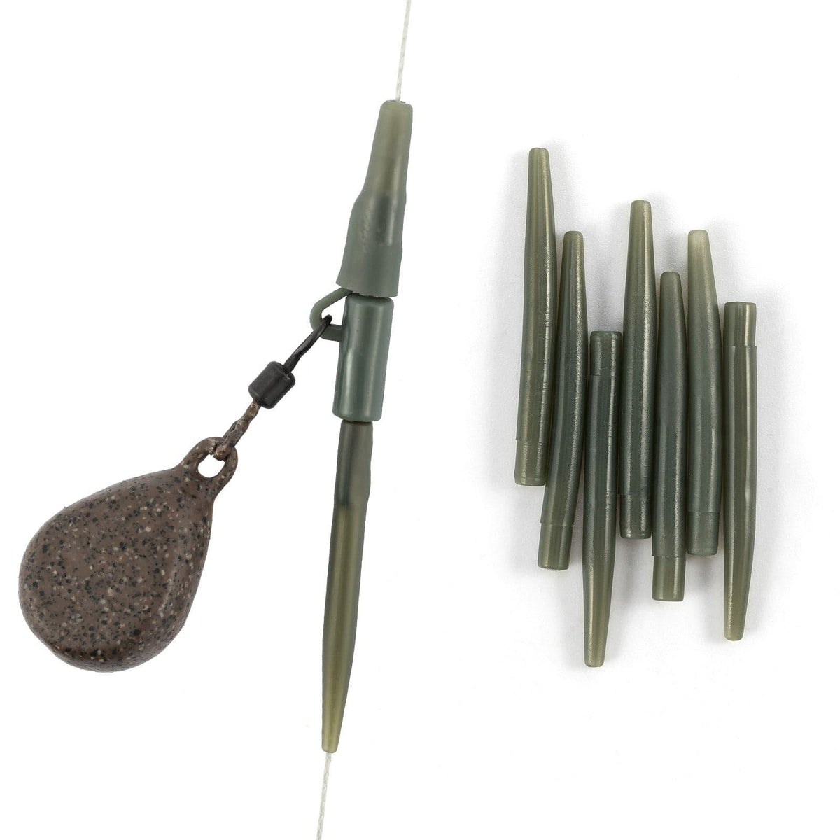 Dr.Fish 40pcs Anti-tangle Sleeves 53mm - Dr.Fish Tackles