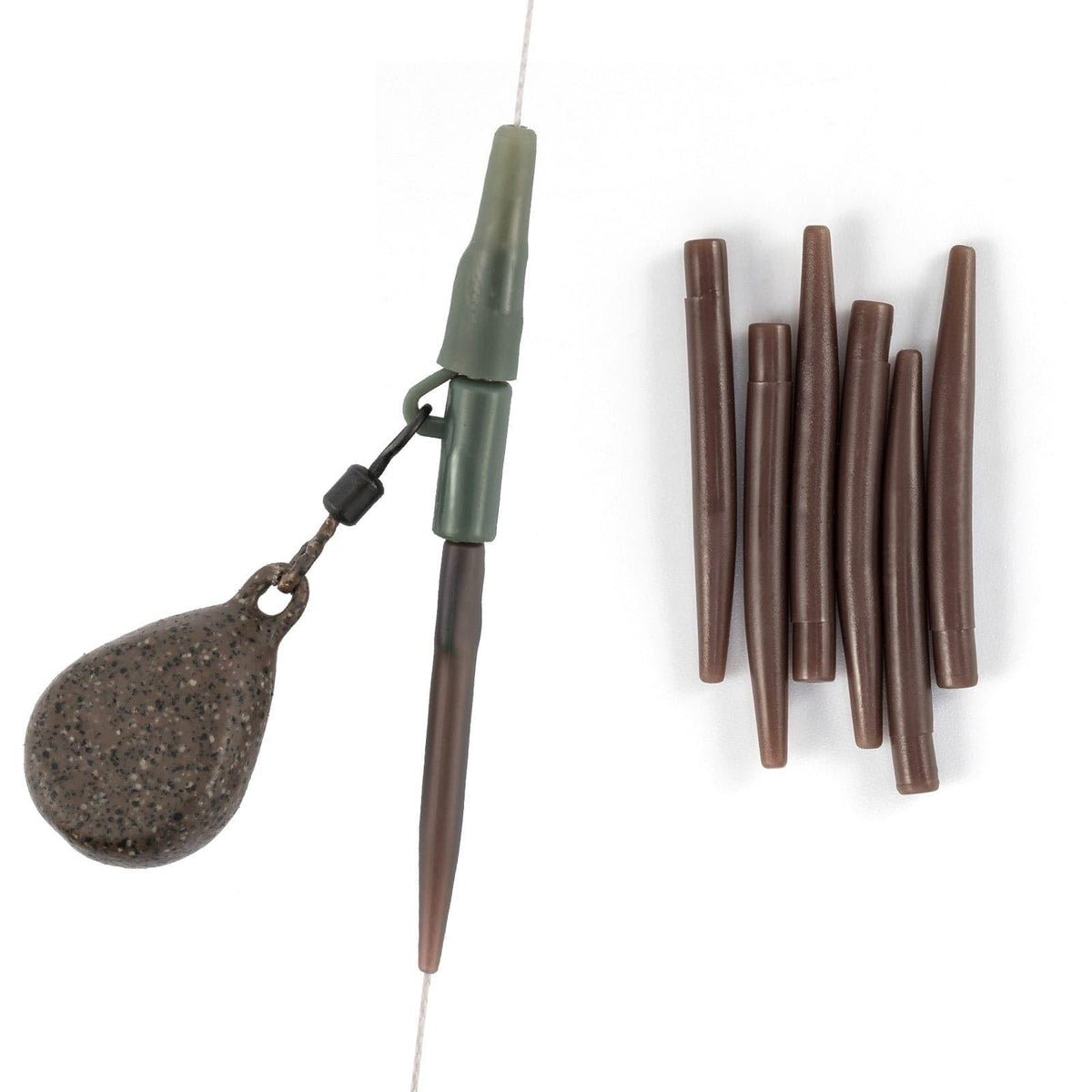 Dr.Fish 40pcs Anti-tangle Sleeves 53mm - Dr.Fish Tackles