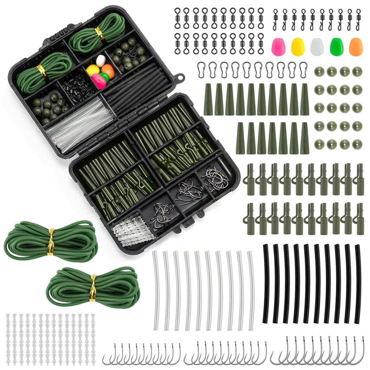 Dr.Fish 278pcs Carp Fishing Tackles Kit - Dr.Fish Tackles