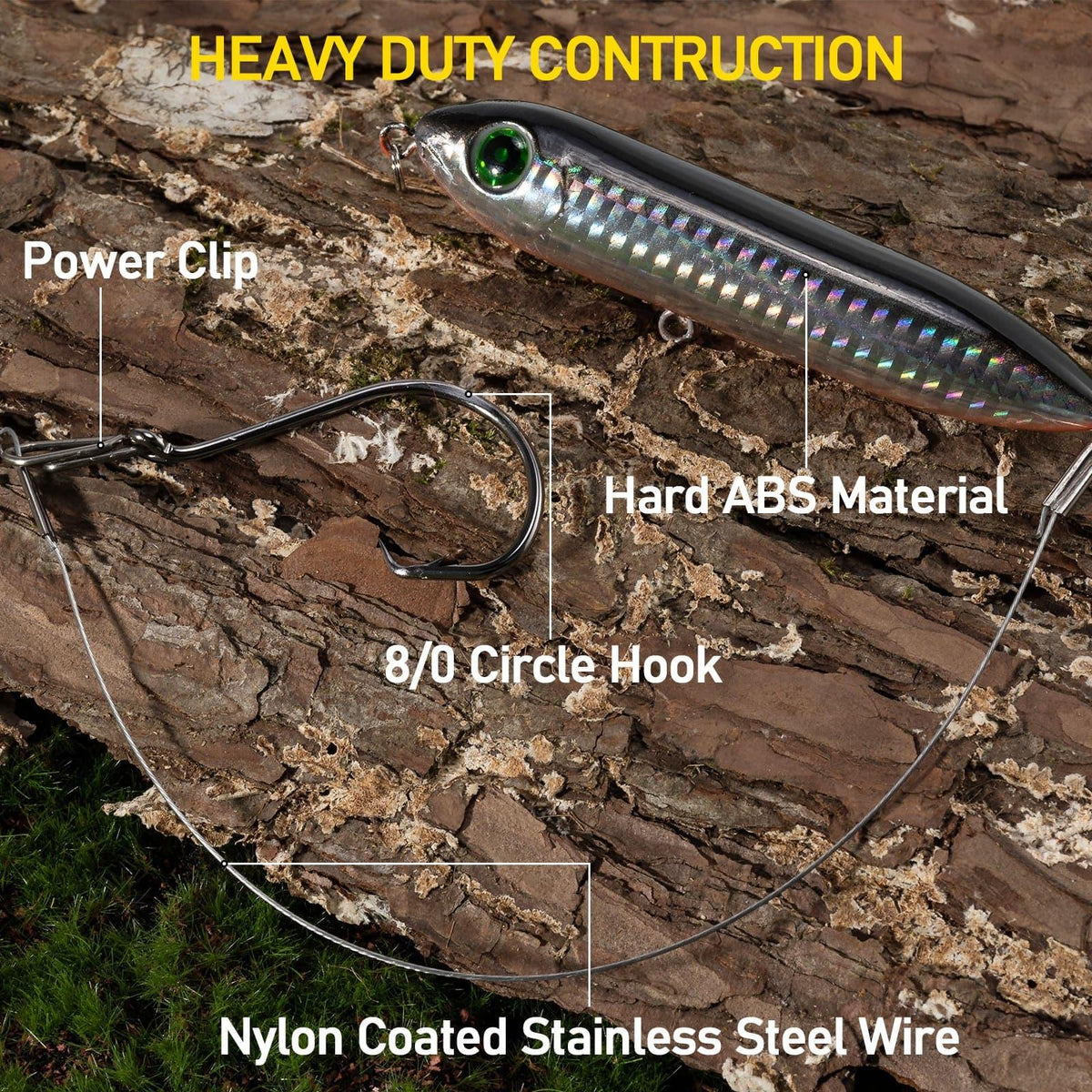 Dr.Fish 5pcs Catfish Fishing Rigs - Dr.Fish Tackles