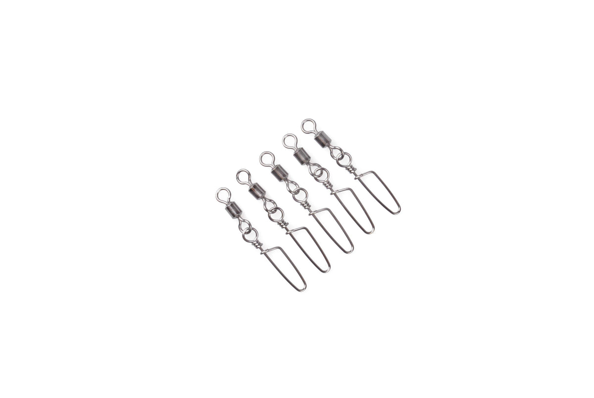 Dr.Fish 40pcs Coastlock Swivels Snaps #8 33lb - Dr.Fish Tackles