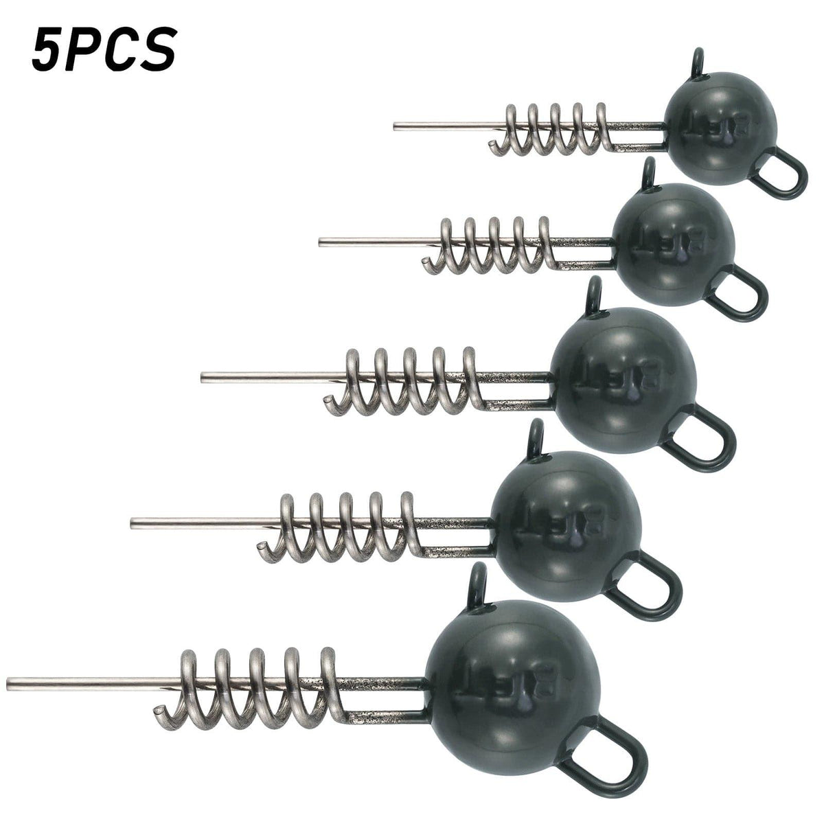 Dr.Fish Corkscrew Jig Heads 0.17oz to 0.7oz - Dr.Fish Tackles