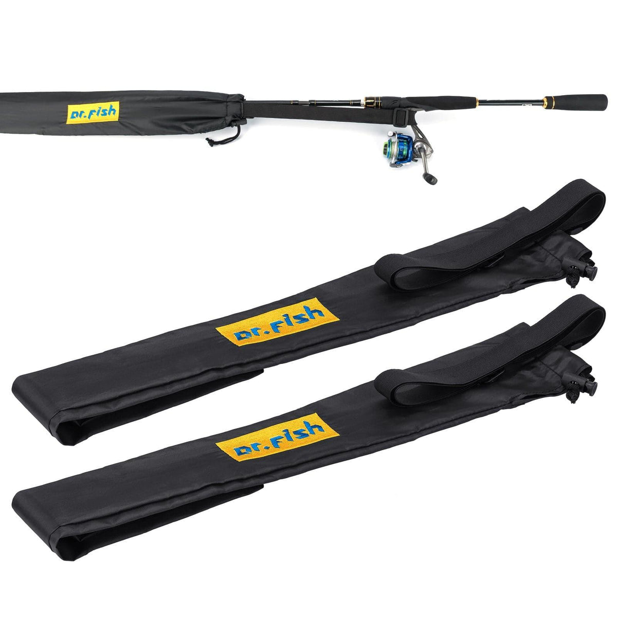 Dr.Fish Adjustable Fishing Rod Socks - Dr.Fish Tackles