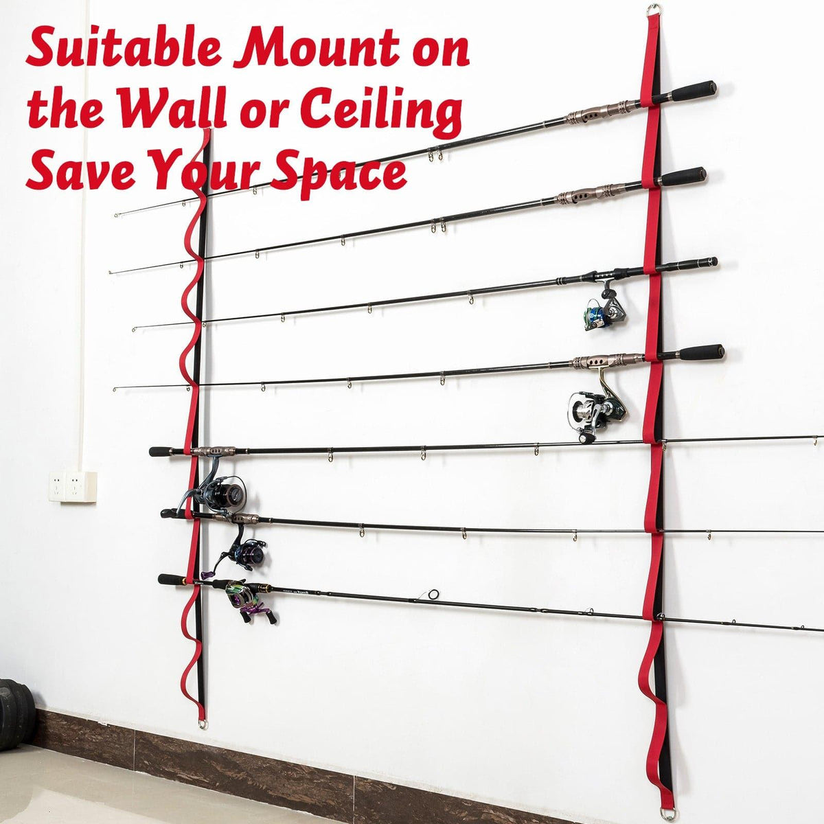 Dr.Fish Fishing Rod Holder for 1-9 Rods - Dr.Fish Tackles