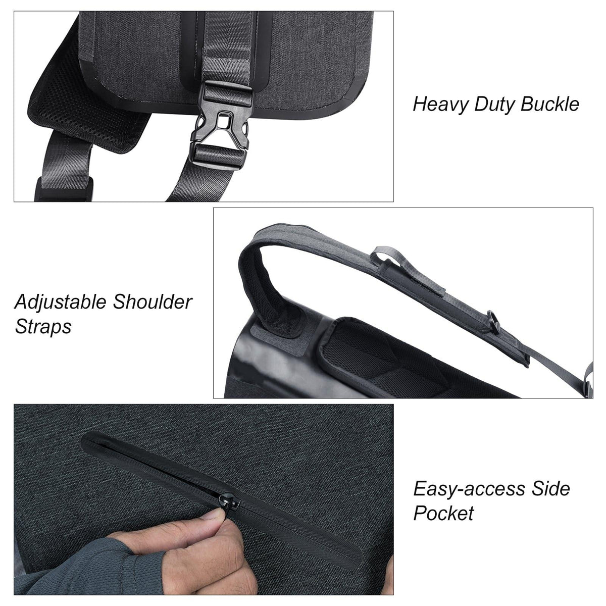 Dr.Fish Sport Shoulder Bag 30L - Dr.Fish Tackles