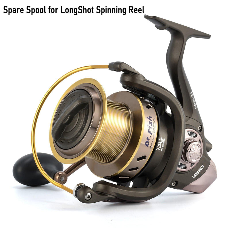 Dr.Fish LongShot Reel Spare Spool 10000/12000 - Dr.Fish Tackles