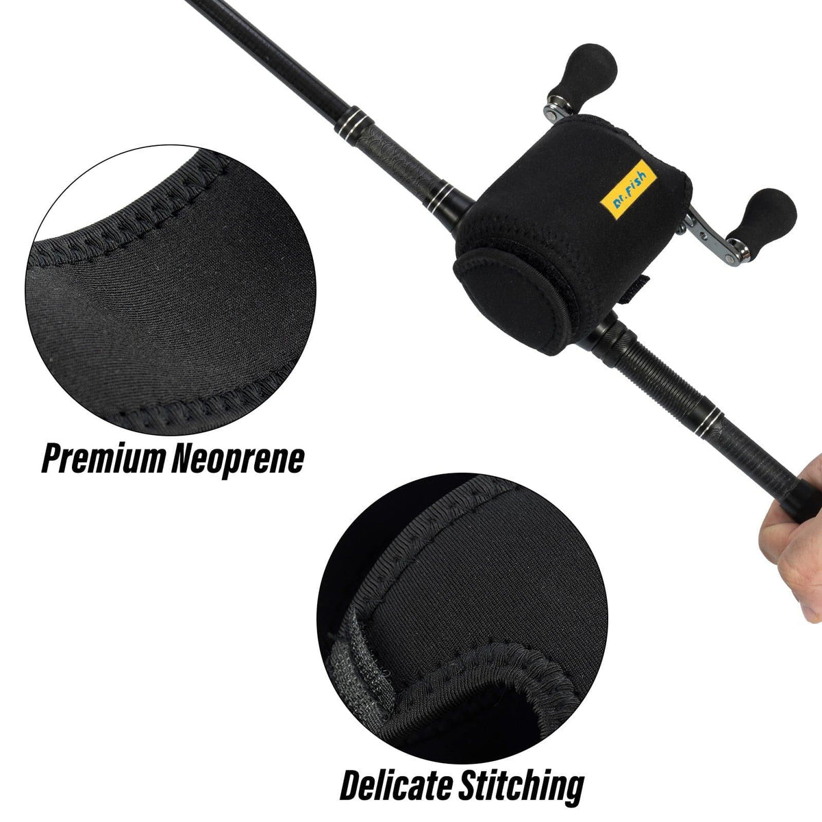 Dr.Fish 2pcs Baitcasting Reel Cover - Dr.Fish Tackles