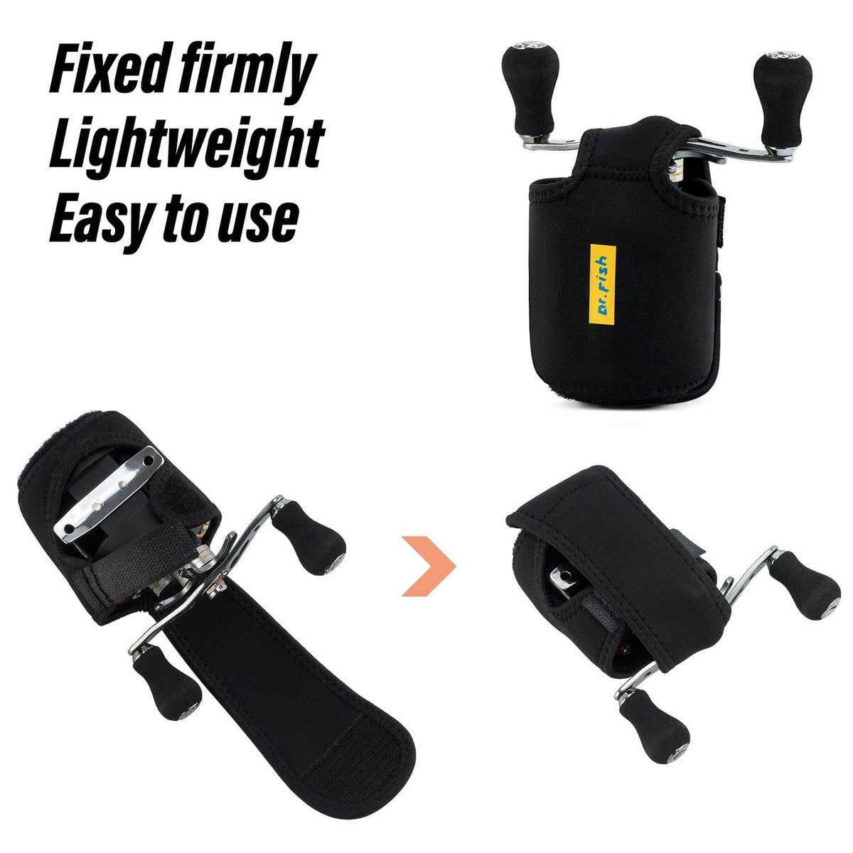 Dr.Fish 2pcs Baitcasting Reel Cover - Dr.Fish Tackles