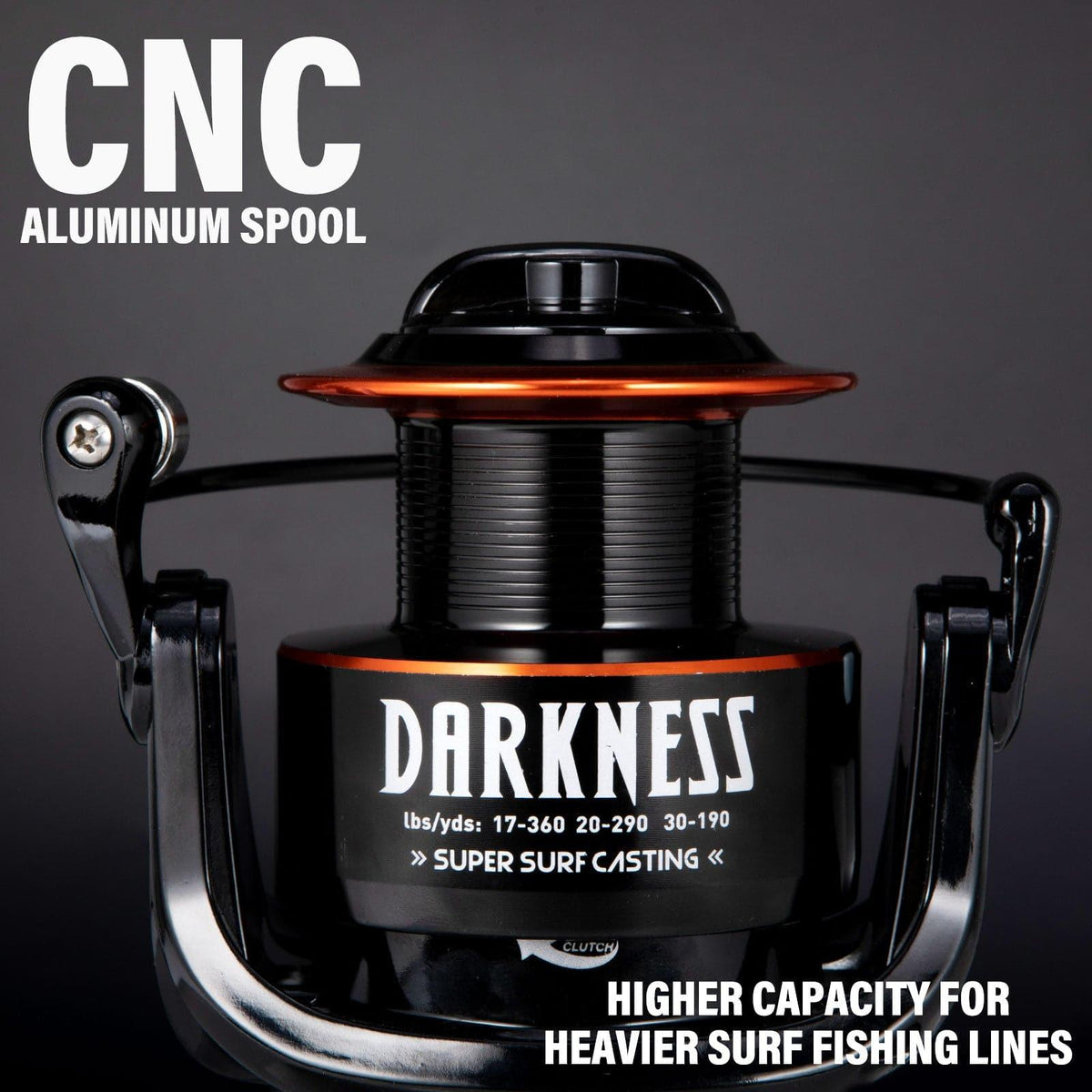 Dr.Fish Darkness Spinning Reel 8000/9000 - Dr.Fish Tackles