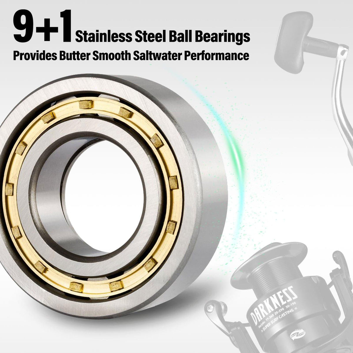 Dr.Fish Darkness Spinning Reel 8000/9000 - Dr.Fish Tackles