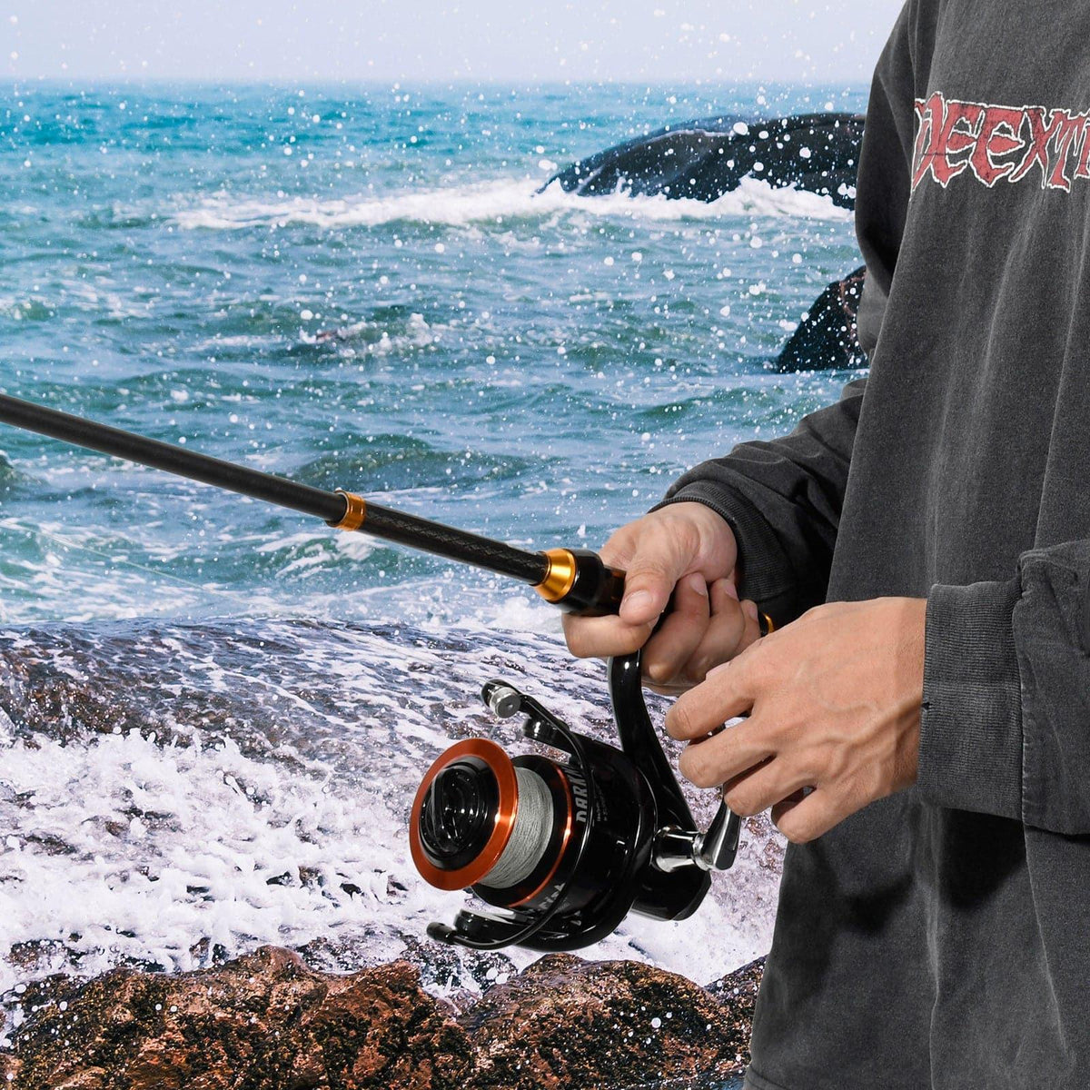 Dr.Fish Darkness Spinning Reel 8000/9000 - Dr.Fish Tackles