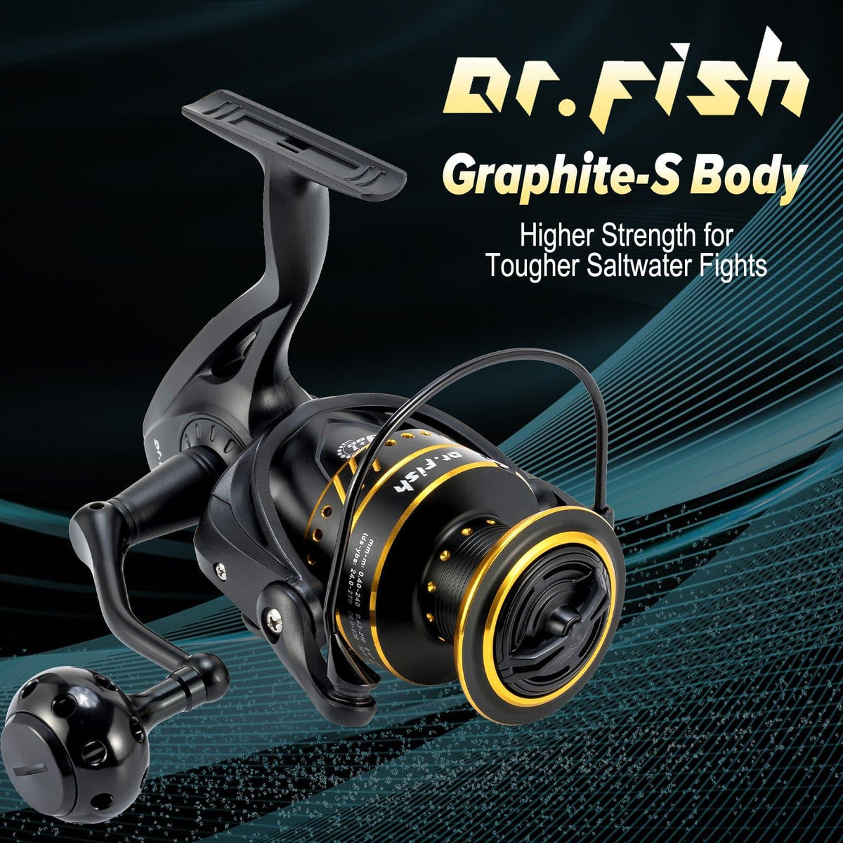 Dr.Fish Poseidon Spinning Reel 3000-6000 - Dr.Fish Tackles