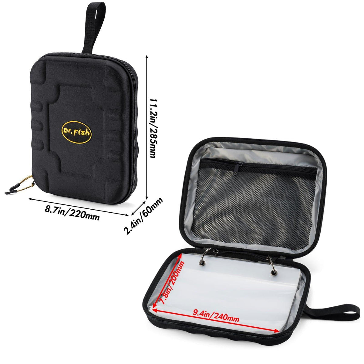 Dr.Fish Soft Bait Binder with Pocket - Dr.Fish Tackles