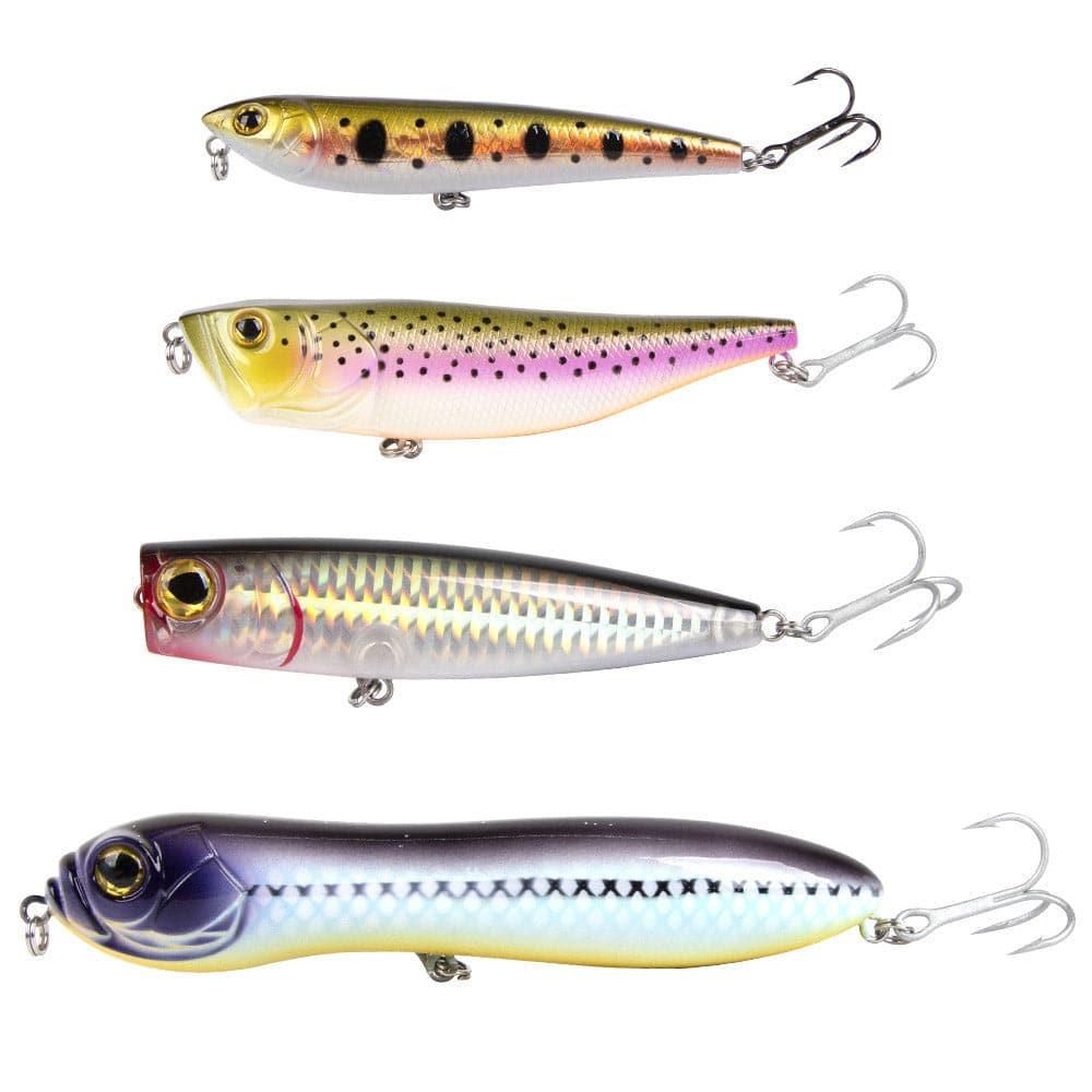 Dr.Fish 4pcs Topwater Hard Baits Kit - Dr.Fish Tackles