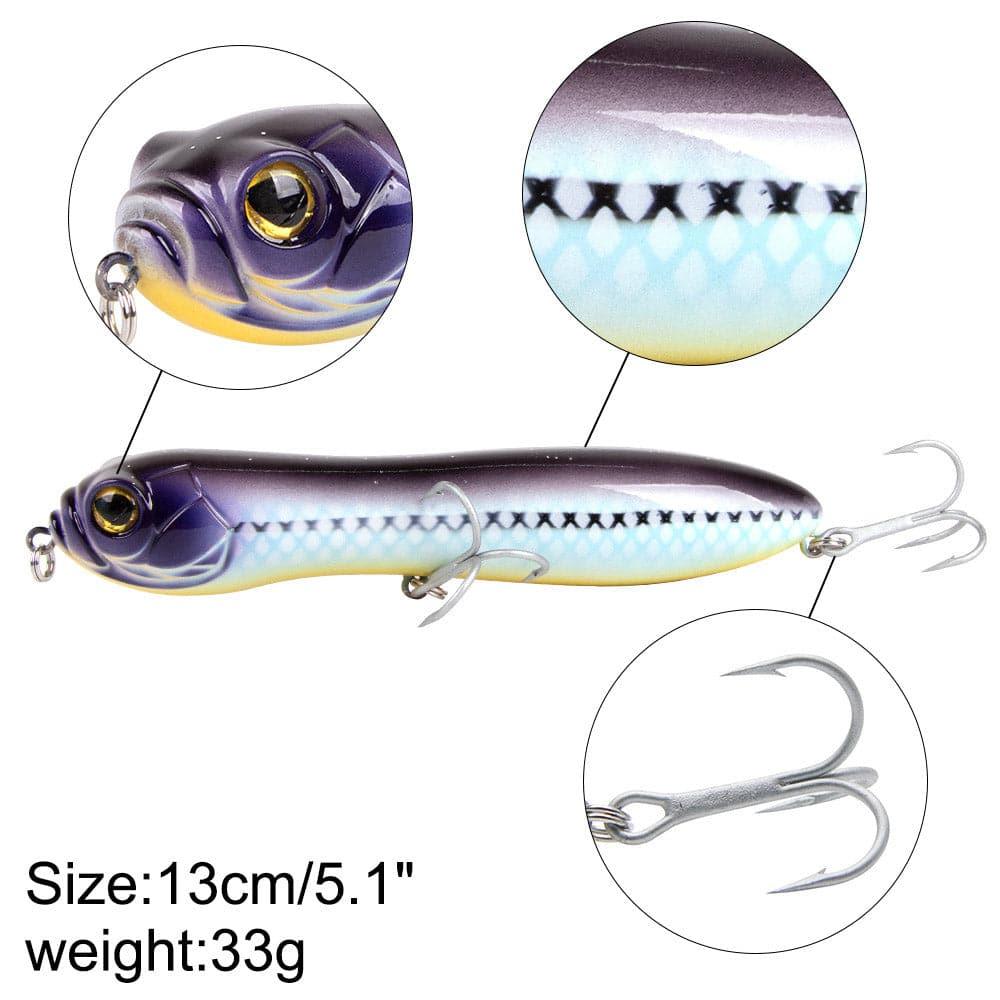 Dr.Fish 4pcs Topwater Hard Baits Kit - Dr.Fish Tackles