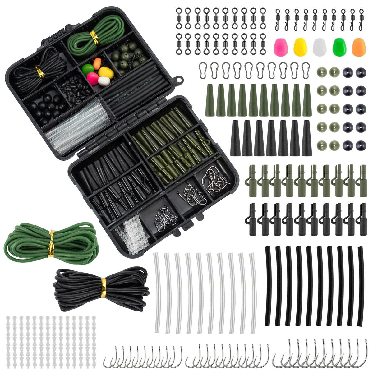 Dr.Fish 278pcs Carp Fishing Tackles Kit - Dr.Fish Tackles