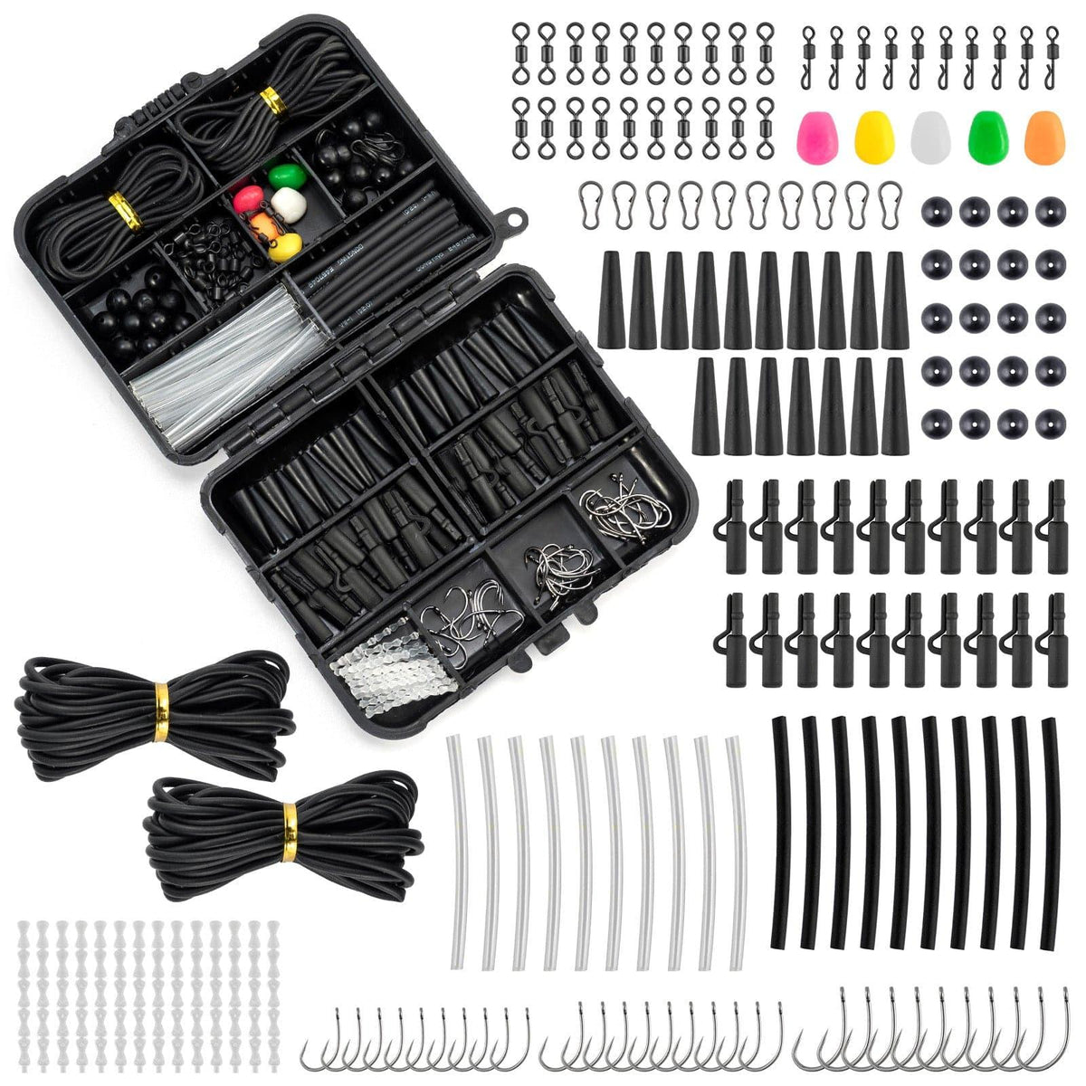 Dr.Fish 278pcs Carp Fishing Tackles Kit - Dr.Fish Tackles