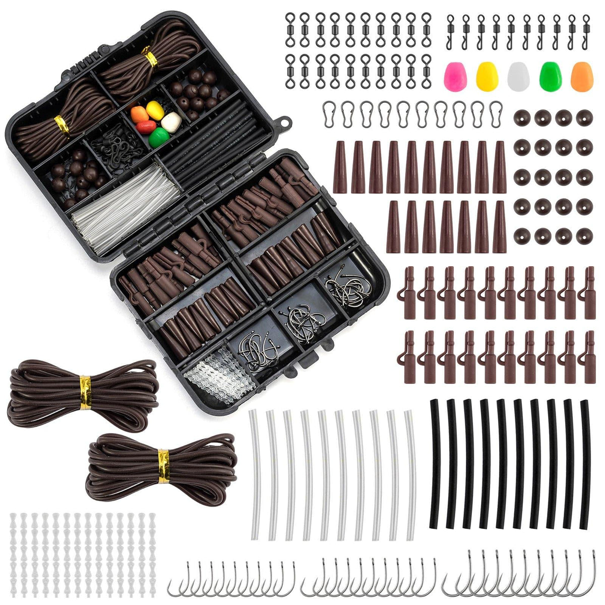 Dr.Fish 278pcs Carp Fishing Tackles Kit - Dr.Fish Tackles