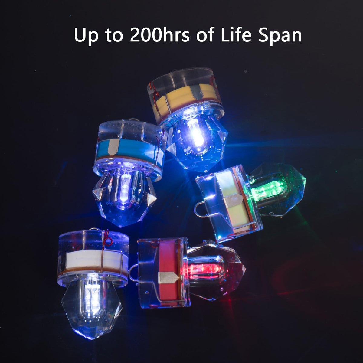 Dr.Fish 5pcs Diamond LED Fishing Lures - Dr.Fish Tackles