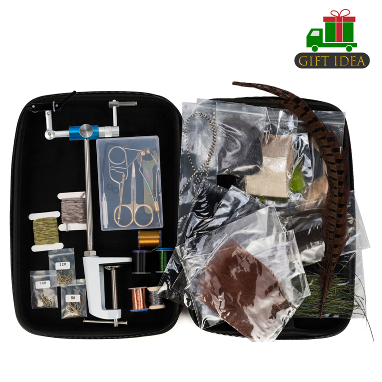 Fly Tying Materials & Supplies with Vise, A Full Starter Kit for Sale –  Dr.Fish Tackles