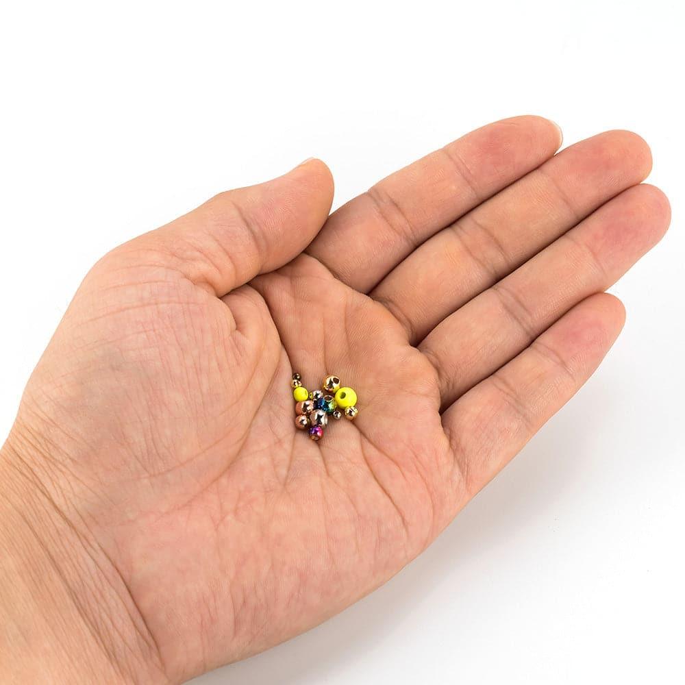 Dr.Fish 150pcs Fly Tying Tungsten Beads Kit - Dr.Fish Tackles