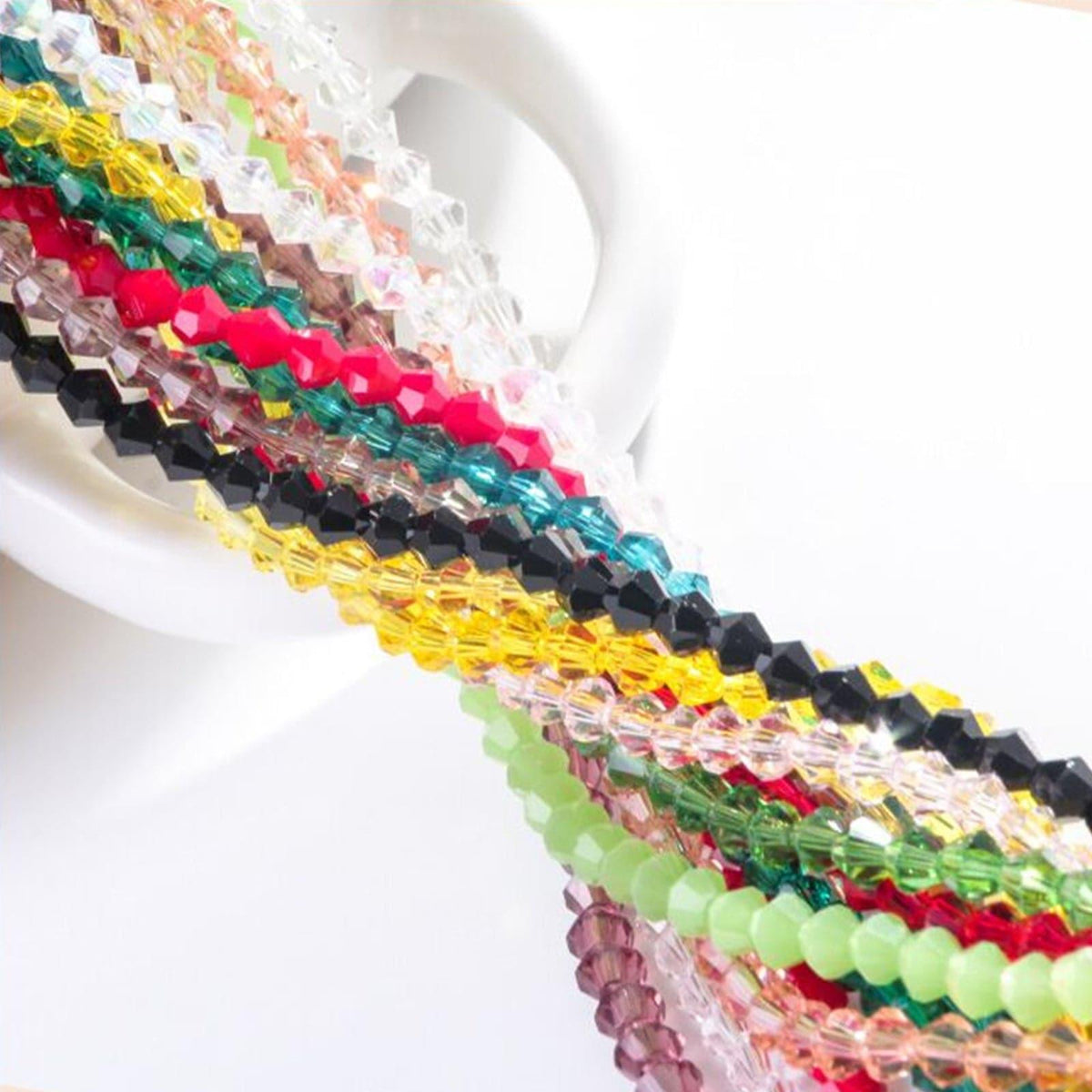 Dr.Fish Lot Glass Crystal Beads Kit 6/8mm - Dr.Fish Tackles