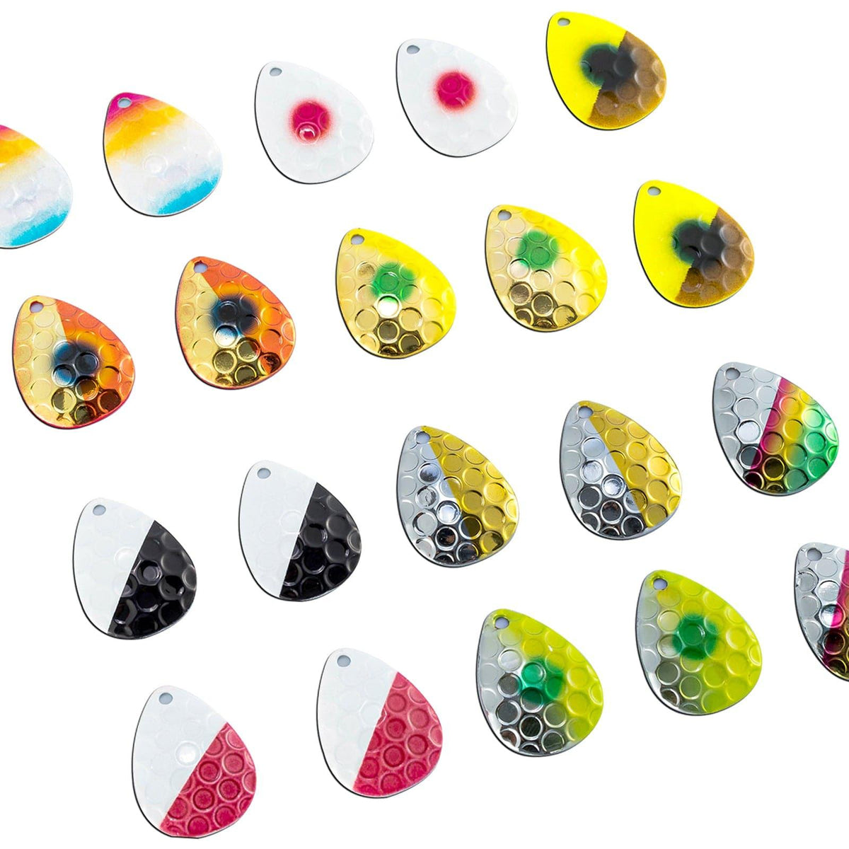 Dr.Fish 20pcs Colorado Blades - Dr.Fish Tackles