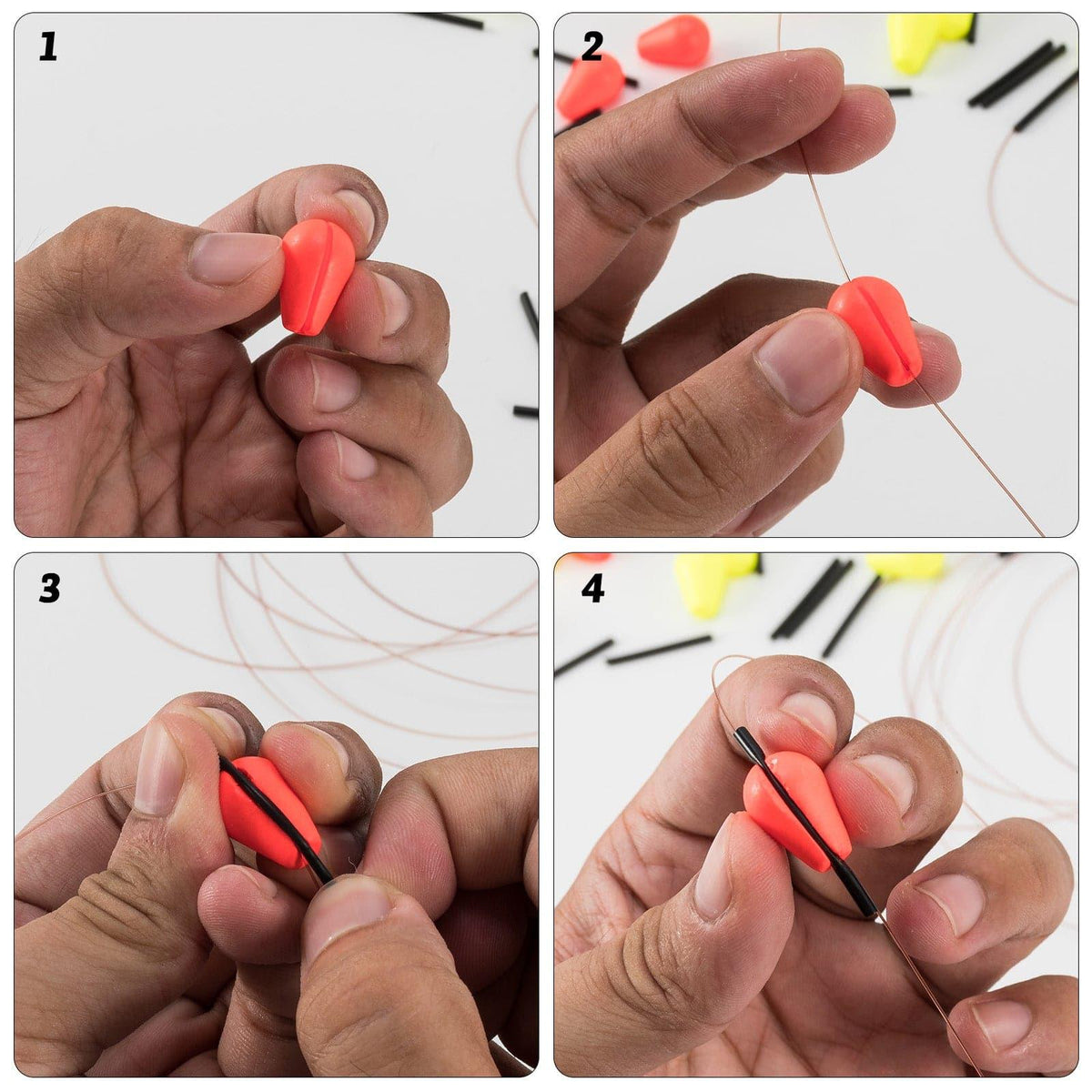 Dr.Fish 30pcs Fly Fishing Strike Indicators