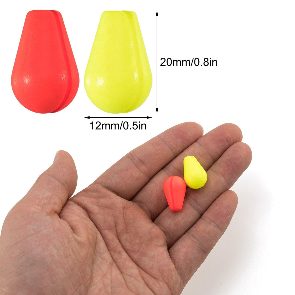 Dr.Fish 30pcs Fly Fishing Strike Indicators