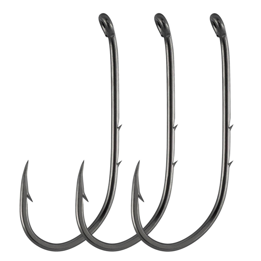 bdo fish hooks Dr.Fish 100pcs Baitholder Hooks #12 to 6/0