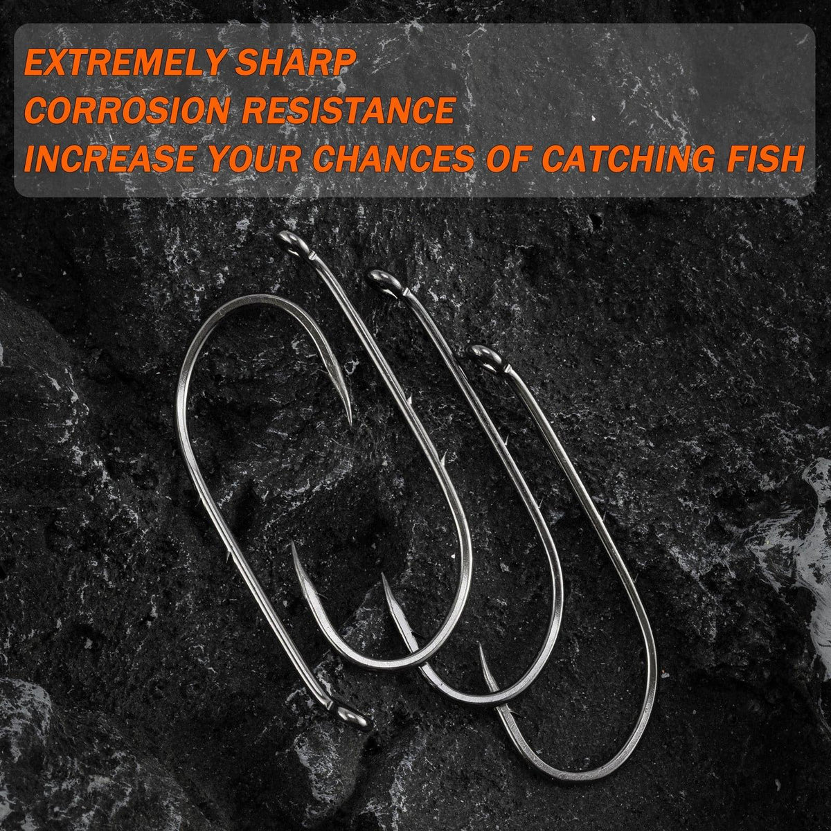 Dr.Fish 100pcs Baitholder Hooks #12 to 6/0 - Dr.Fish Tackles