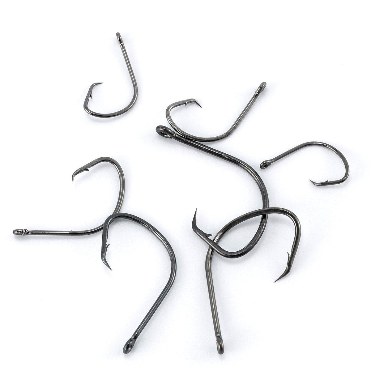 Dr.Fish 100pcs Sea Fishing Circle Hooks #4 to 5/0 - Dr.Fish Tackles