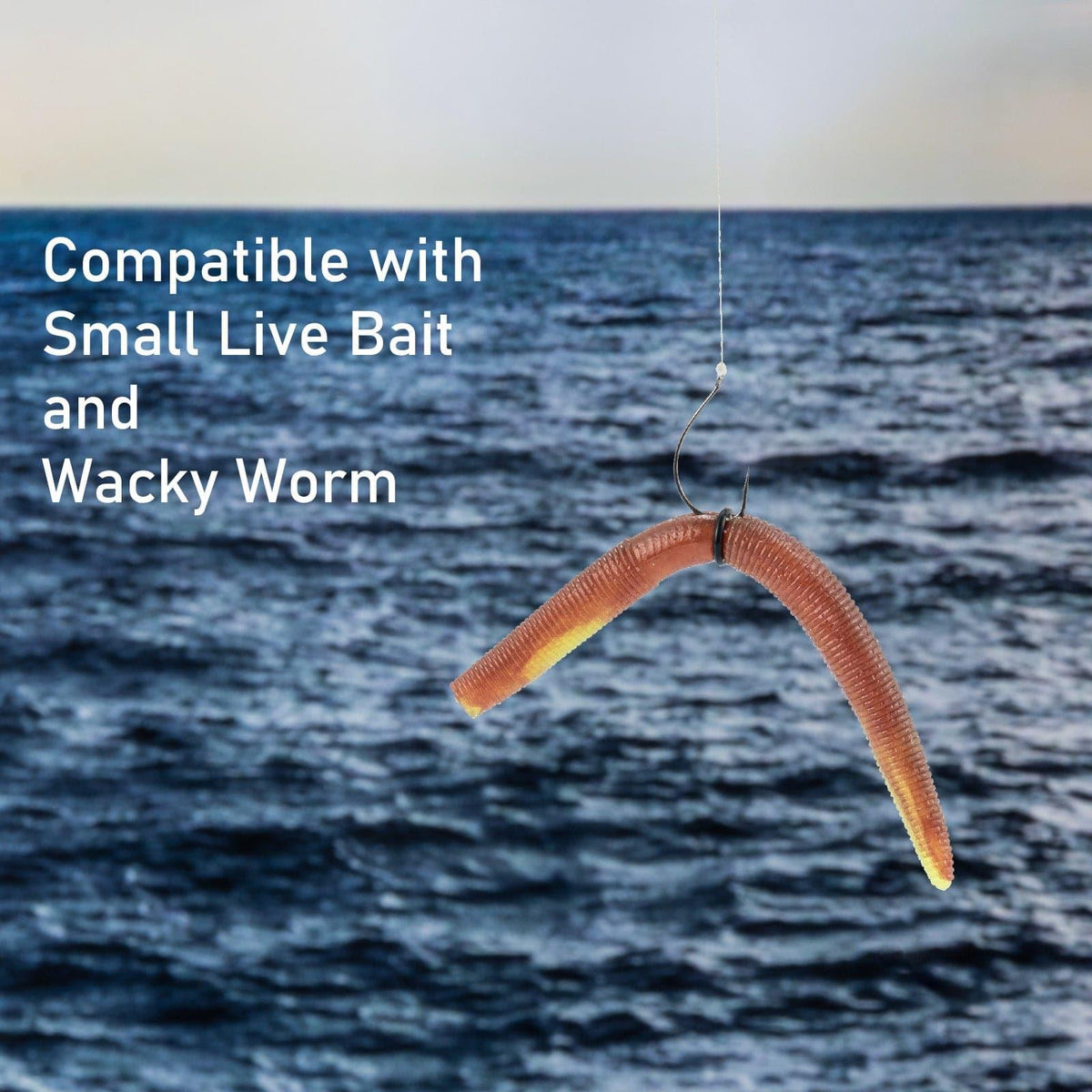 Dr.Fish 50pcs Drop Shot Hooks #2 to 3/0 - Dr.Fish Tackles