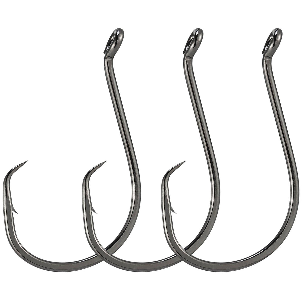 Dr.Fish 100pcs Offset Octopus Hooks #8 to 10/0 - Dr.Fish Tackles
