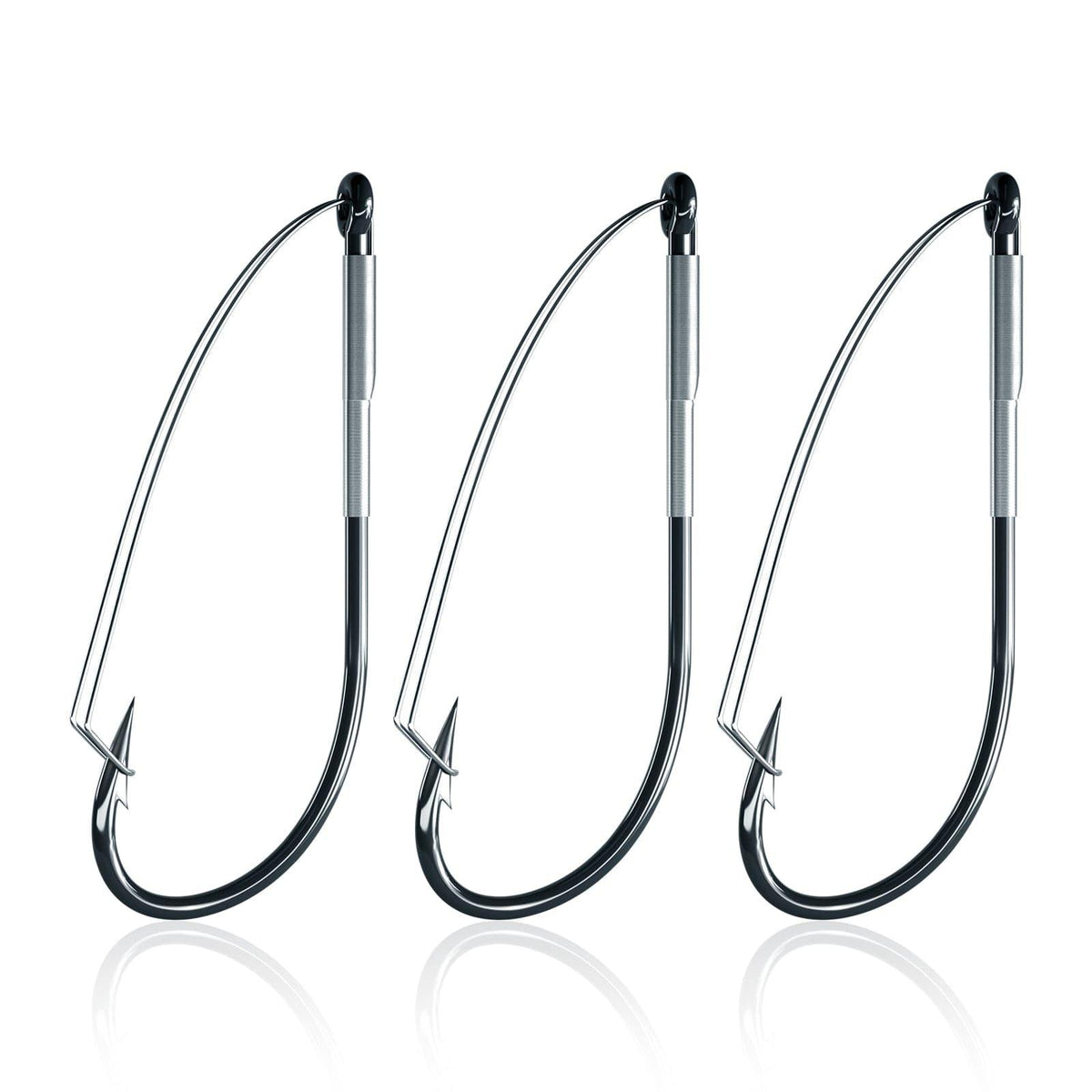 Dr.Fish Weedless Worm Hooks Long Shank - Dr.Fish Tackles
