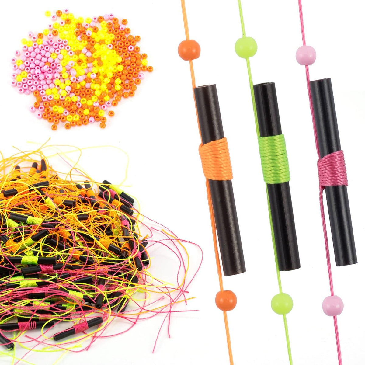 Dr.Fish 100pcs Knot Bobber Stops - Dr.Fish Tackles