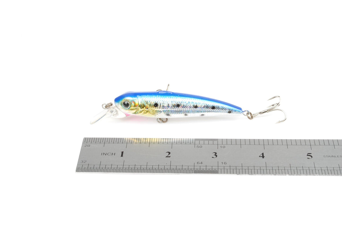 Dr.Fish Blue Minnow 3.54'' 0.33oz - Dr.Fish Tackles