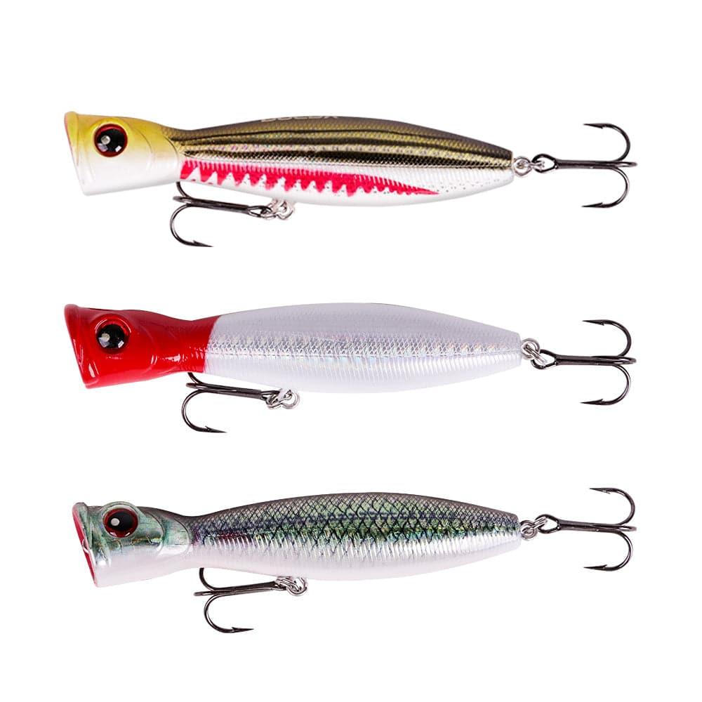 Dr.Fish Plastic Popper Lure 3.94'' 0.6oz - Dr.Fish Tackles