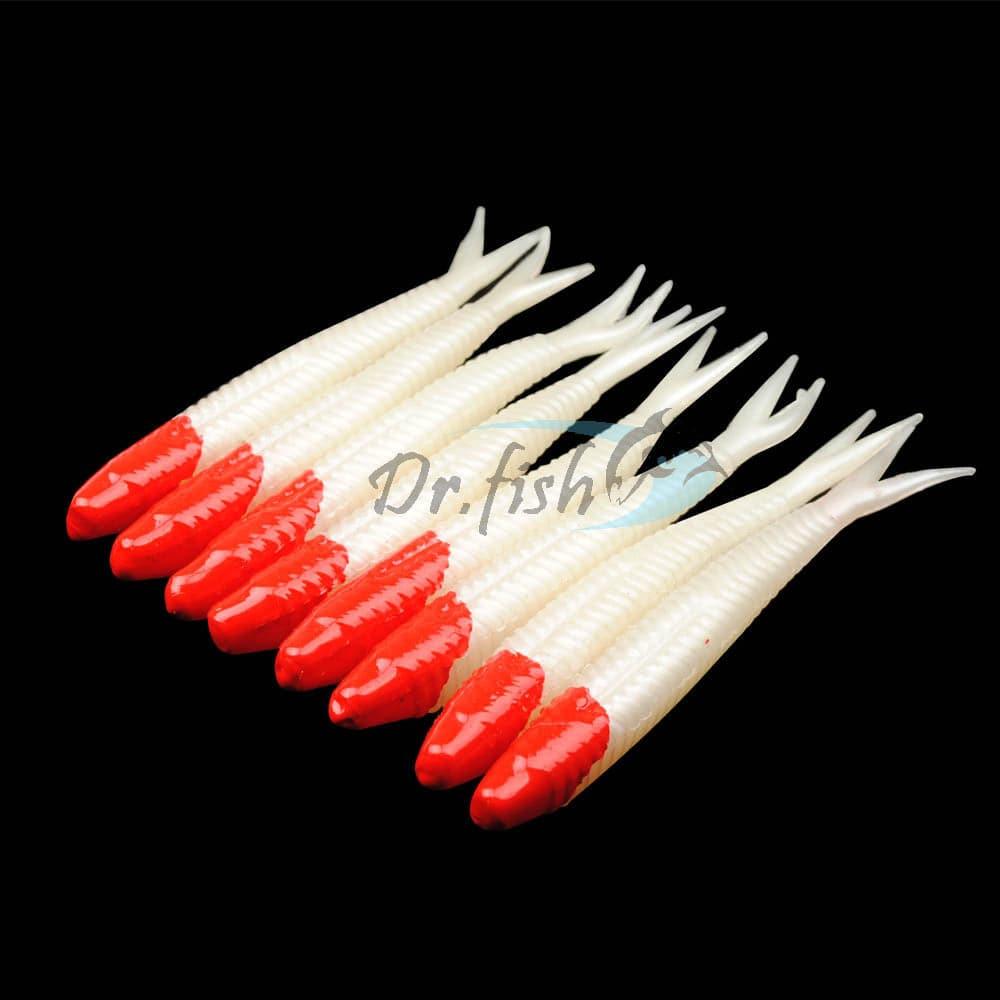 Dr.Fish 8pcs Fluke Soft Jerkbaits 3'' - Dr.Fish Tackles