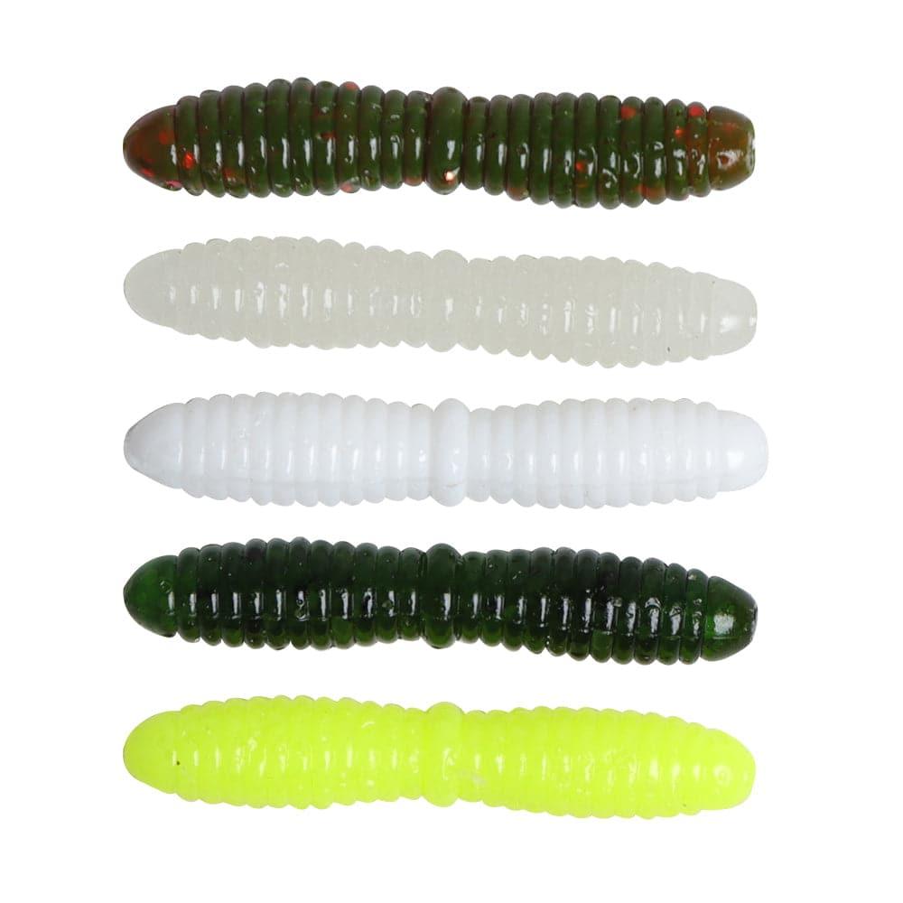 Dr.Fish 15pcs Ice Fishing Soft Worms 1.38'' - Dr.Fish Tackles