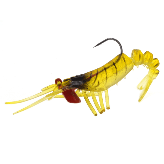Dr.Fish 5pcs Pre-jigged Soft Shrimp Lures - Dr.Fish Tackles