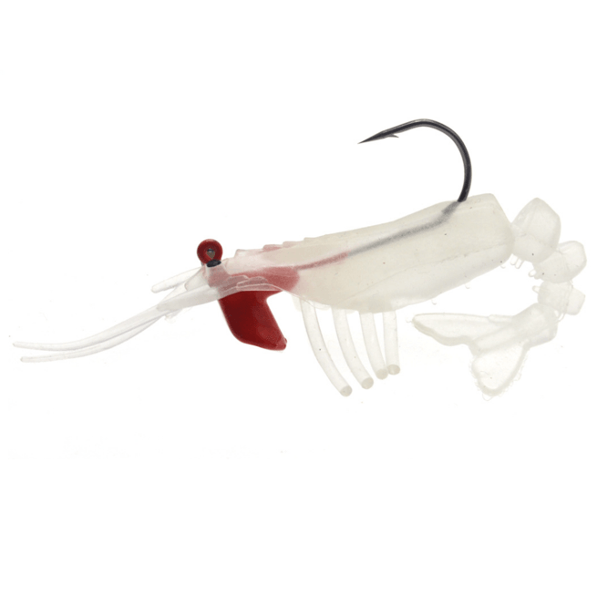 Dr.Fish 5pcs Pre-jigged Soft Shrimp Lures - Dr.Fish Tackles