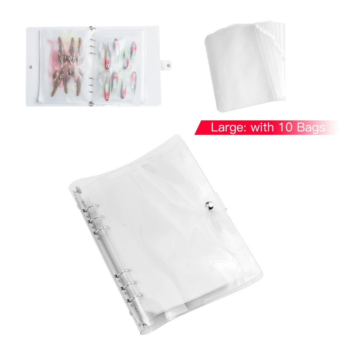 Dr.Fish Soft Bait Binder Lure Wallet - Dr.Fish Tackles